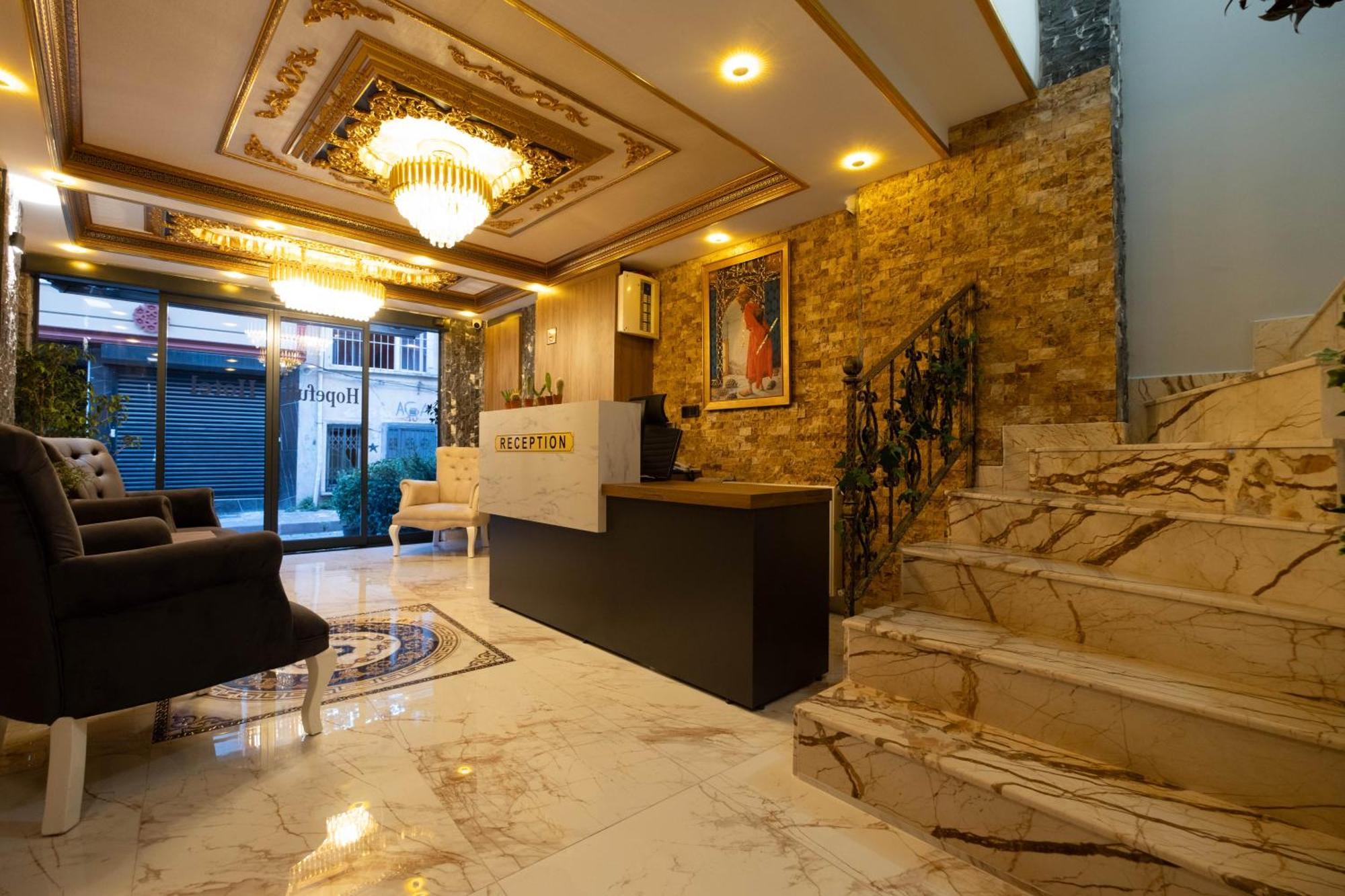 Hopefull Hotel Istambul Exterior foto